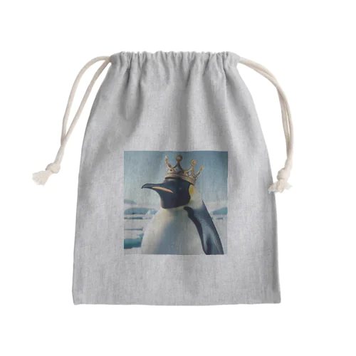 皇帝ペンギン Mini Drawstring Bag