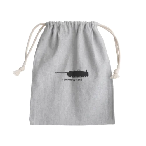 T28重戦車 Mini Drawstring Bag