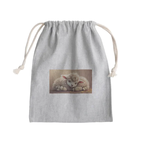 おやすみモコリン Mini Drawstring Bag