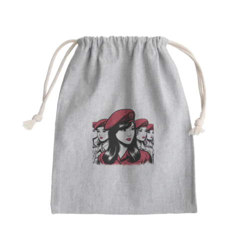 山猫部隊 Mini Drawstring Bag