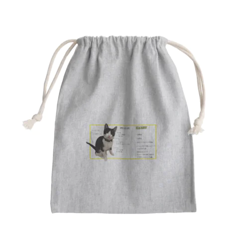 策略家・カレン Mini Drawstring Bag