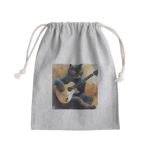 ねこのえんそうか Mini Drawstring Bag