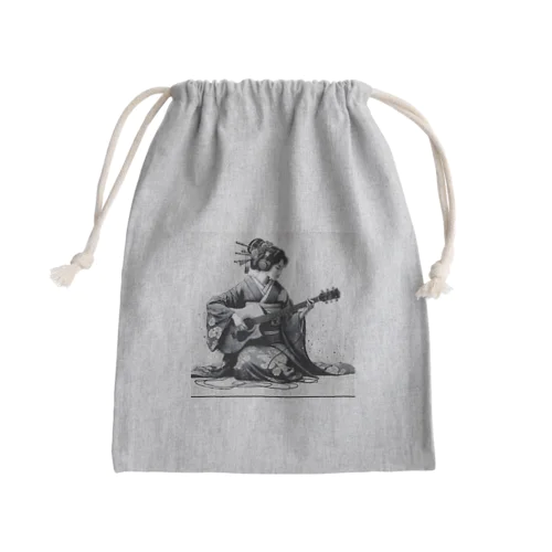 紫式部 Mini Drawstring Bag