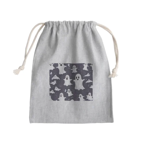 怖くない　おばけ Mini Drawstring Bag