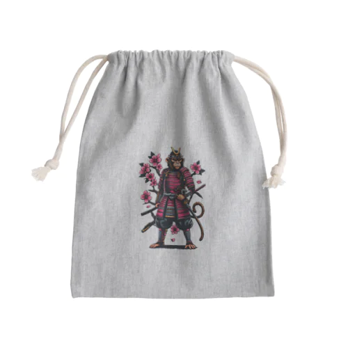 SAMURAIプリミット猿 Mini Drawstring Bag