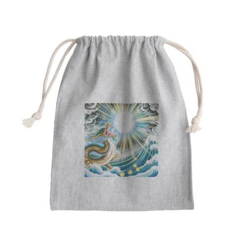 運命を呼ぶ龍の咆哮 Mini Drawstring Bag