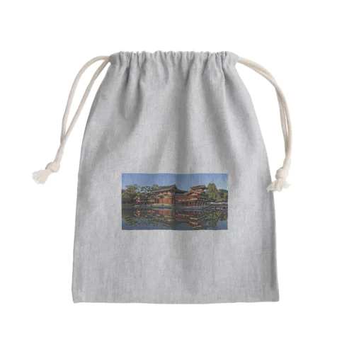 平等院鳳凰堂君 Mini Drawstring Bag