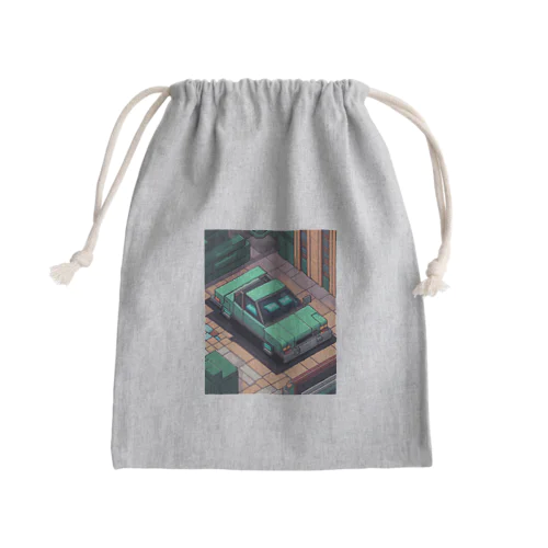 ぐっすり寝ているクーラントタンク Mini Drawstring Bag