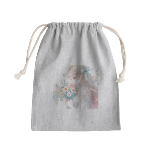 あなたを想う少女✨ Mini Drawstring Bag