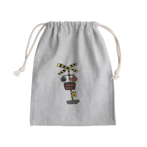 カンカンカン踏切 Mini Drawstring Bag