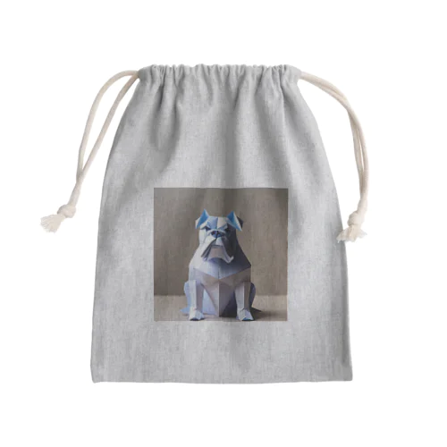 頑固なブルドッグ Mini Drawstring Bag