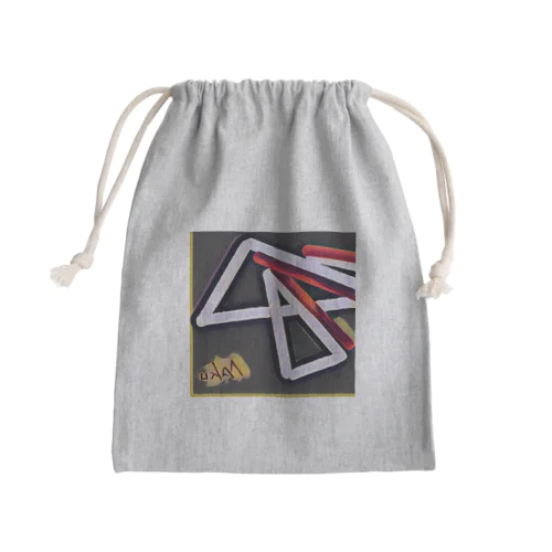 【Abstract Design】No title - BK🤭 Mini Drawstring Bag