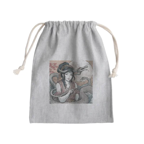 オロチさん Mini Drawstring Bag