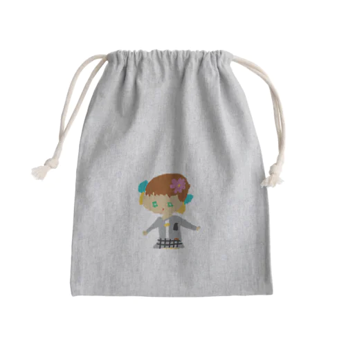 転校してきた女の子 Mini Drawstring Bag