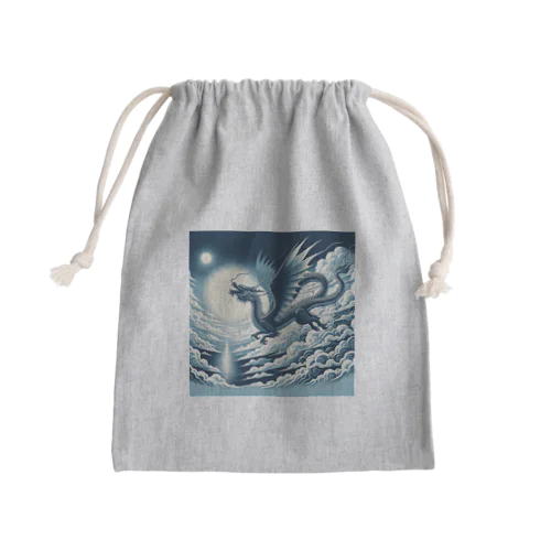 雲を越えし野望の龍 Mini Drawstring Bag