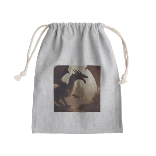 強そうな龍 Mini Drawstring Bag