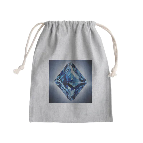 ブルークリスタル Mini Drawstring Bag