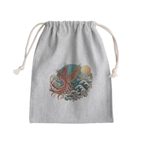 鳳凰 Mini Drawstring Bag