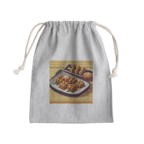 カレーたこやき Mini Drawstring Bag