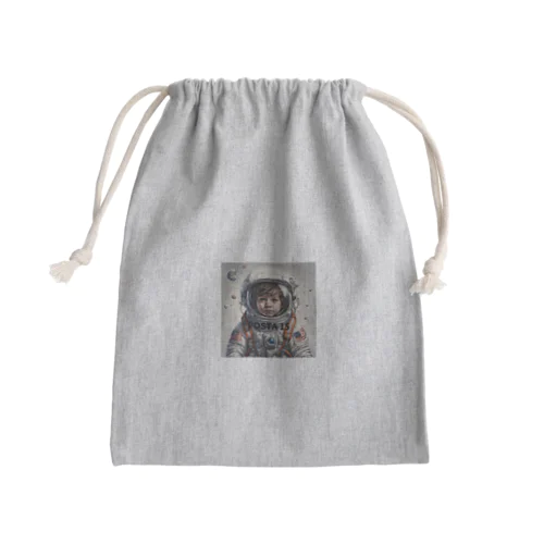 宇宙冒険隊 Mini Drawstring Bag