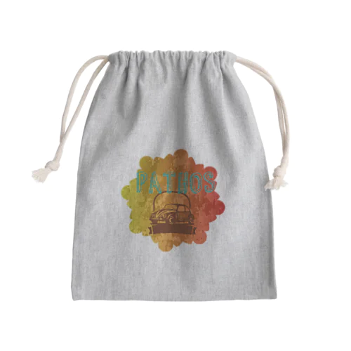 哀愁ただようペイソス Mini Drawstring Bag