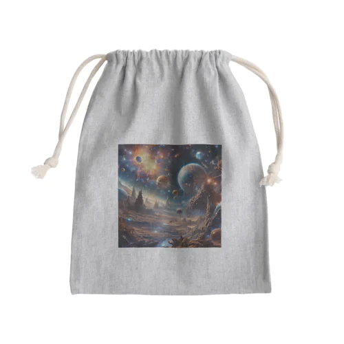 宇宙空間2 Mini Drawstring Bag