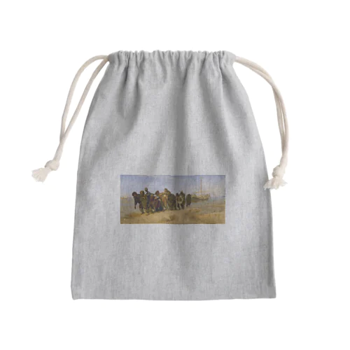 ヴォルガの船曳き / Barge Haulers on the Volga Mini Drawstring Bag