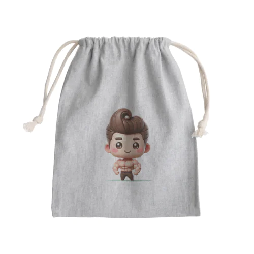 マッチョリーゼントトレーニー Mini Drawstring Bag