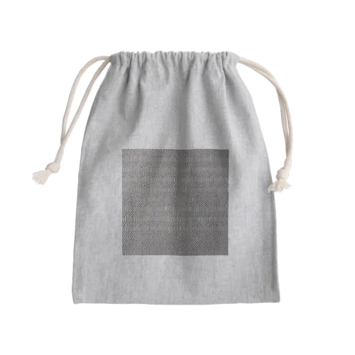 おしゃれ北欧柄 Mini Drawstring Bag