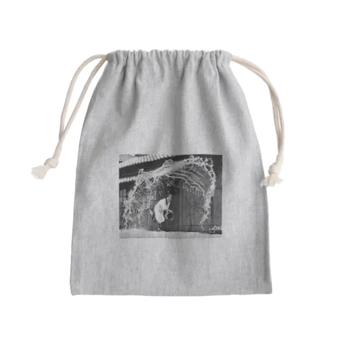 打ち水 Mini Drawstring Bag