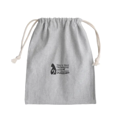 TTTQ黒(透過) Mini Drawstring Bag