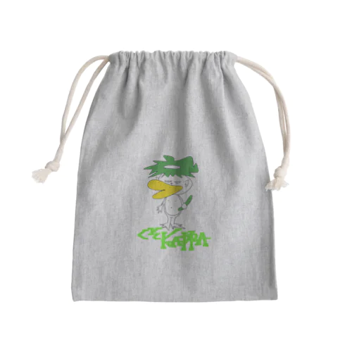 くそカッパ Mini Drawstring Bag