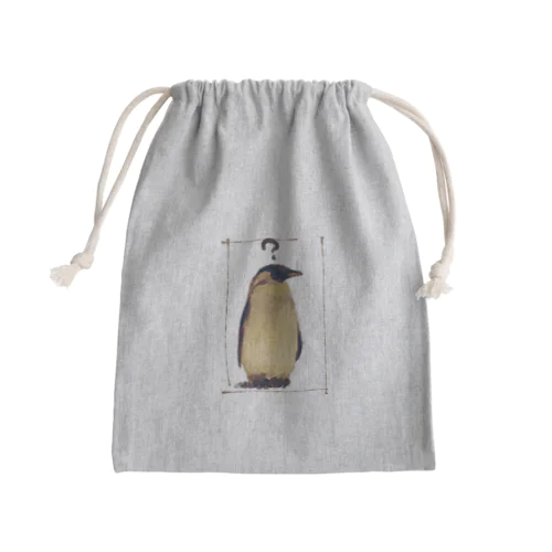 Penguin? Mini Drawstring Bag