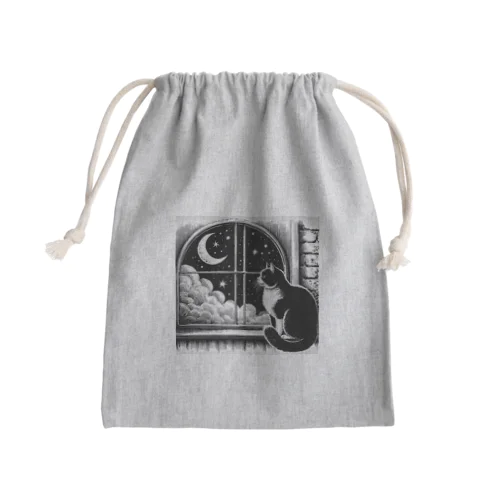 ゆめねこ Mini Drawstring Bag