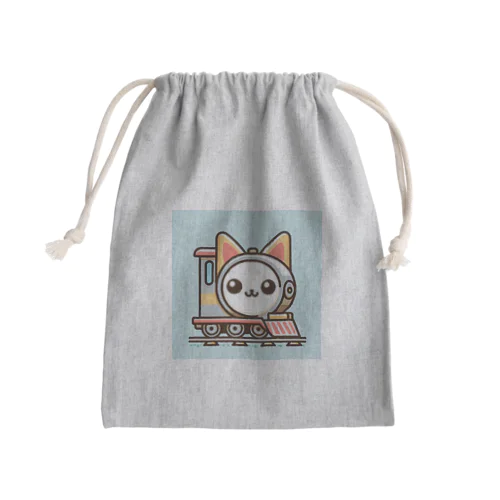 猫電車 Mini Drawstring Bag