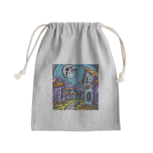 ゾンビくんの町 Mini Drawstring Bag