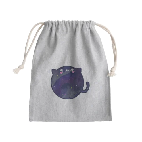 宇宙ネコ Mini Drawstring Bag