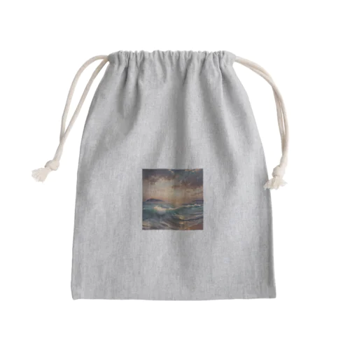 オーシャンビュー Mini Drawstring Bag