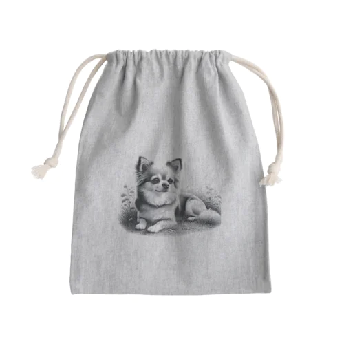 チワポメ Mini Drawstring Bag