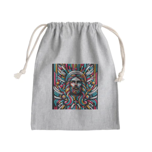 Thanks GOD,I'm alive. Mini Drawstring Bag