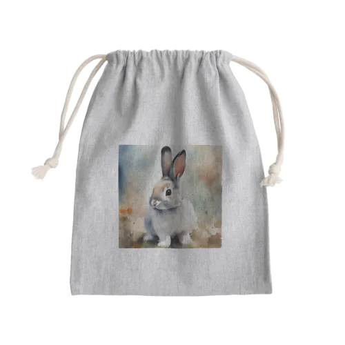 うさぎさん Mini Drawstring Bag