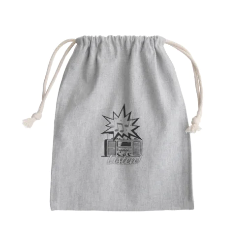 ラジオ Mini Drawstring Bag