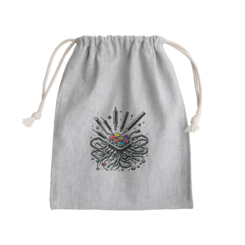 クリエイティブ Mini Drawstring Bag