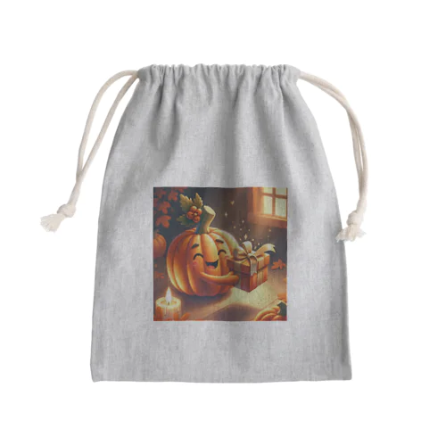 パンプキンダンプキン Mini Drawstring Bag