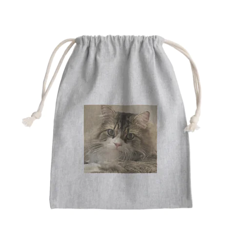 癒しのラテ Mini Drawstring Bag