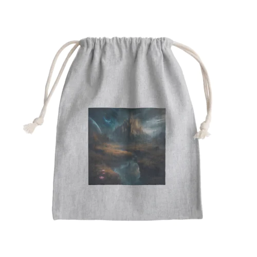 神秘的な空間 Mini Drawstring Bag