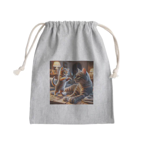Family_Tenderness Mini Drawstring Bag