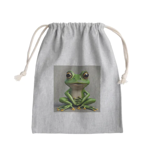 正面蛙 Mini Drawstring Bag