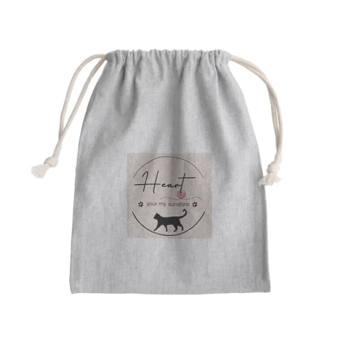 猫のおさんぽ Mini Drawstring Bag