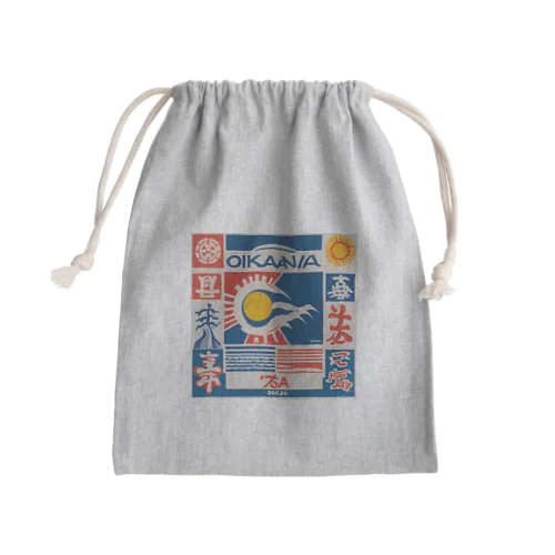 沖縄　琉球ティーダロゴ Mini Drawstring Bag